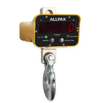 Kranwaage Hängewaage Industriewaage Lastenwaage ECO 1000 - 10000 kg ALLPAX