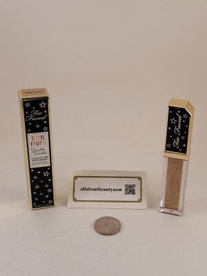Sombra de ojos Too Faced Tutti Frutti líquido brillo punto dulce tamaño completo nueva en caja rara Foto 1 de 4