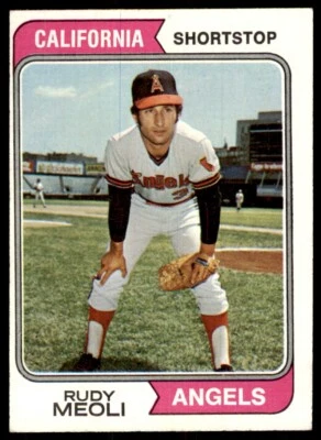 1974 Topps Rudy Meoli B Baseball Cards #188 - Image 1 of 2
