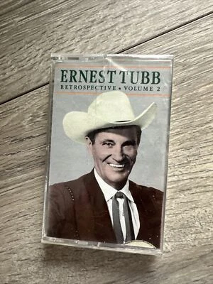 Retrospective, Vol. 2 by Ernest Tubb (Cassette, Jul-1993 New Sealed - Image 1 of 4