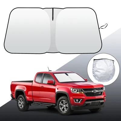 Parabrisas plegable para Chevy Colorado 2015-2022 cubierta bloque térmico visera Foto 1 de 4