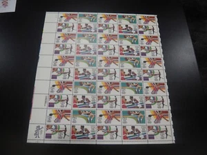 USA 1983 Sc#2048-51 13c Los Angeles Olympics sheet of 50 Stamps MNH XF - Picture 1 of 1