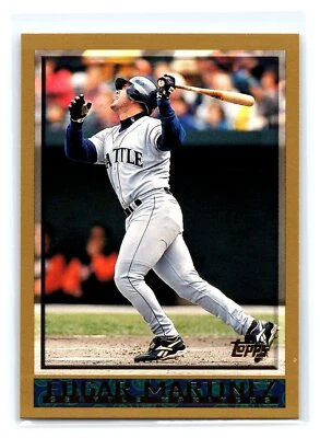 1998 Topps #297 Edgar Martinez Seattle Mariners - Image 1 of 2