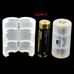 Batteriekonverter Batterieadapter AA Auf C AA-zu-C-Batteriekonverter - Bild 1 von 12