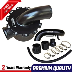 Upgrade High Flow Air Box & Intake Pipe Kit For Nissan Patrol GU Y61 ZD30 3.0L - Picture 1 of 17