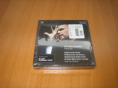 Wagner Parsifal VAN ZWEDEN KLAUS FLORIAN VOGT CHALLENGE 4 SACD + DVD NEW SEALED - Bild 1 von 3