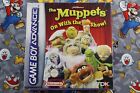 NINTENDO GAME BOY ADVANCE GBA THE MUPPETS ON WITH THE SHOW COMPLETO PAL EUR