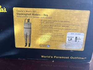 Cabelas Men’s SBT Stockingfoot Waders - Reg Side LR - Picture 1 of 2