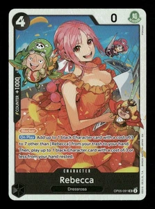 Rebecca (Reimpresión) OP05-091 One Piece Premium Booster -The Best- Vol. 2 SR NM Eng - Imagen 1 de 2