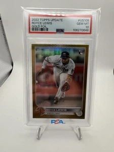 Serie de actualización Topps 2022 - Royce Lewis #US105 lámina de oro (RC) PSA 10 - Imagen 1 de 1