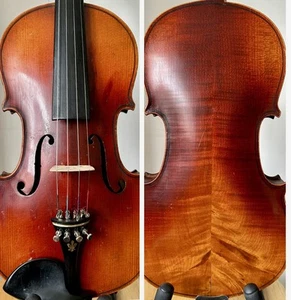 Special & Beautiful Old Stradivarius German Violin 4/4 With Case & Bow - Picture 1 of 18