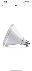 TCP 19W PAR38 Dimmable LED Light Bulb with Medium Base,LED 4100k - Picture 1 of 3