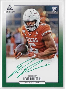 Luminance Devin Duvernay Year One Signatures 2020 RPS verde novato automático radiocontrol - Imagen 1 de 2