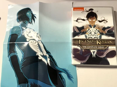The Legend of Korra Complete Series DVD with Mini Poster - Image 1 of 4