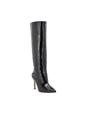 GUESS Womens Black Padded Dayton Pointy Toe Stiletto Dress Boots 8.5 M - Image 1 of 4