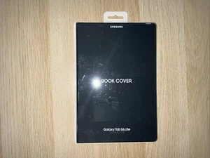 Samsung Galaxy Tab S6 Lite 10.4 Book Cover Smart Case w Pen Holder Black - Picture 1 of 6