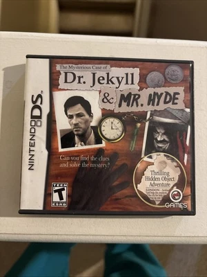 Nintendo DS The Mysterious Case of Dr. Jekyll and Mr. Hyde 2011 NO MANUAL WORKS - Image 1 of 4