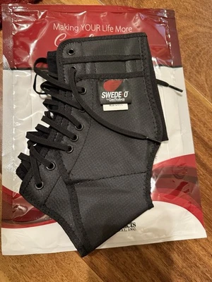 Tobillera Swede-O ANKLE LOK - Negra Mediana Con Cordones Nueva en Paquete - Nunca Usada Foto 1 de 4