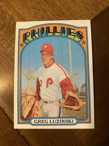 1972 topps baseball. Greg Luzinski Card #112 NM - Picture 1 of 3