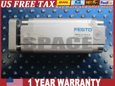 NUEVO CILINDRO NEUMÁTICO COMPACTO FESTO ADVUL-25-50-P-A 156873 Foto 1 de 4