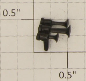 American Flyer 6408007044 schwarz Kunststoff Ornament Dreifachhorn (10) - Bild 1 von 1