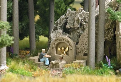 Stone source plant HO/OO Gauge Busch 7890 - Image 1 of 2