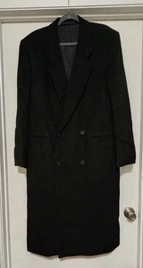 Gabardina Hugo Boss Loro Piana Frieden para hombre 52 100 % cachemir negra de colección 80 - Imagen 1 de 24