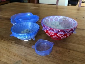 LID | SILICONE STRETCH. KEEP FOOD FRESH WITHOUT CLING WRAP - Stock In Australia! - Picture 1 of 9