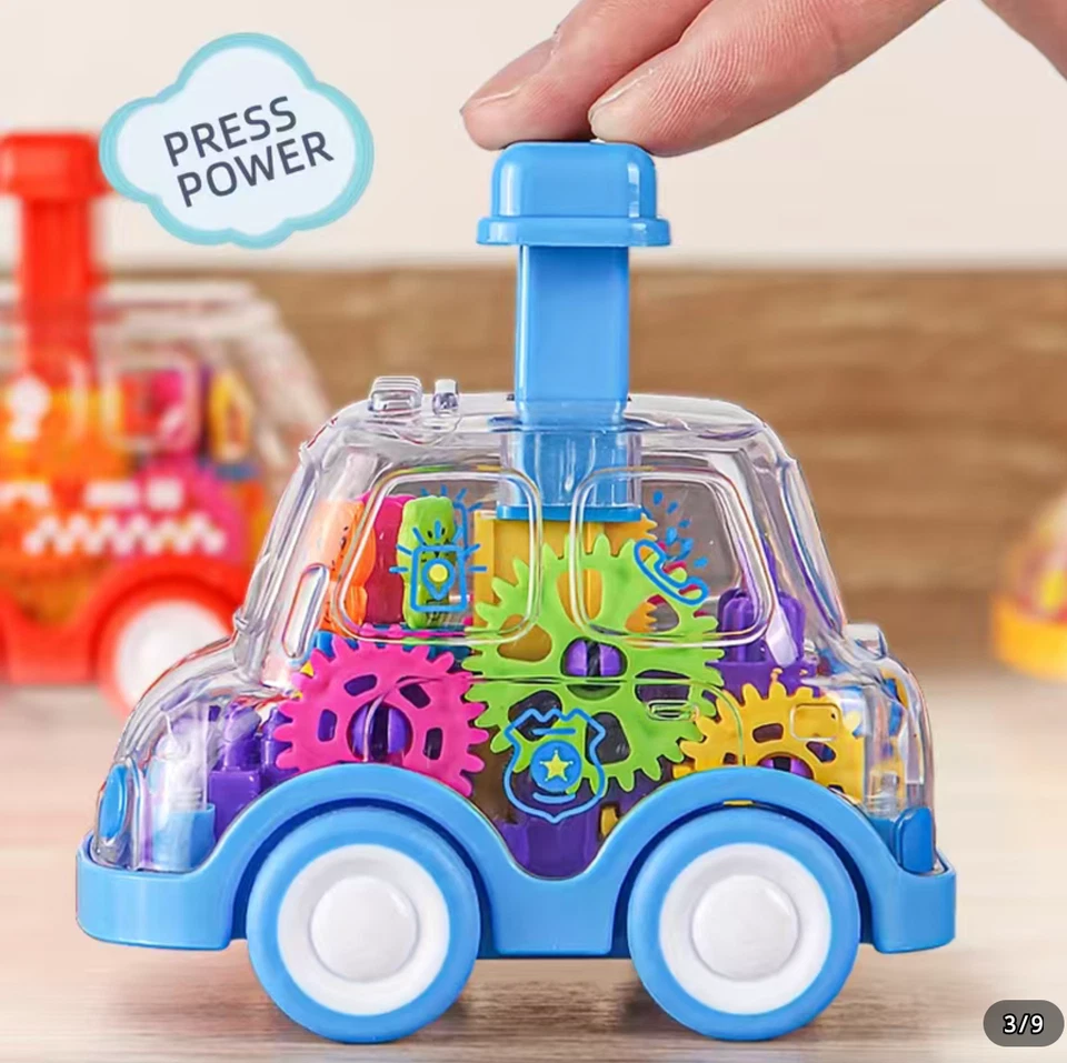 Baby Push & Go Car Toy Friction Car Fine Motor Skill Educational Infant Play NEW - Image 1 of 4