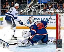 Ilya Sorokin signed inscribed 8x10 photo NHL New York Islanders JSA COA