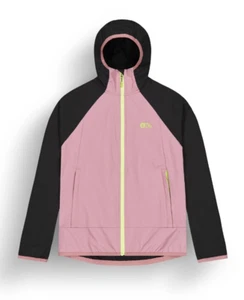Chaqueta softshell orgánica Picture para mujer Outif empaquetable al aire libre rosa PVP £115 - Imagen 1 de 8