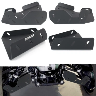 Front & Rear A-Arm Guards Skid Plate Fit For Suzuki King Quad 500/ 750 2010-2024 - Image 1 of 4