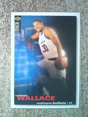 1995-96 Upper Deck Collector's Choice - Rasheed Wallace #239 (RC) - Image 1 of 2