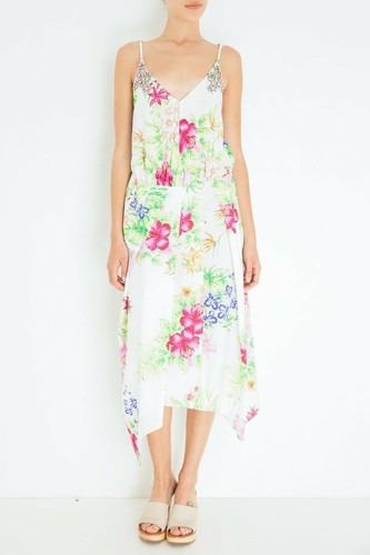 VALENTINO WOW! NUOVO abito floreale Dodo Bar o "Valentina" $715 taglia 40 US 4