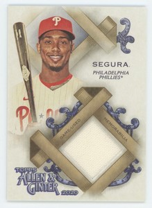 Jean Segura 2020 Topps Allen & Ginter Game-Used Relic Jersey #FSRA-JSE