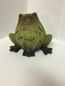 Traumhafte Bastelfigur sitzender Frosch Neu - Bild 1 von 5