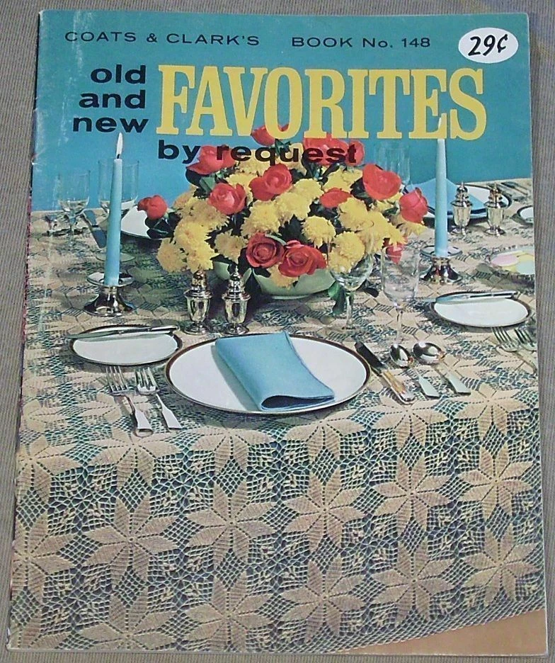 Crochet Pattern Book Coats & Clarks Old and new Favorites Book No. 148 - Image 1 of 1