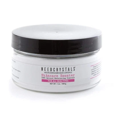 NeedCrystals Cristalli di microdermoabrasione 1 libbra. / 454 g. Scrub viso naturale fai da te - Immagine 1 di 4