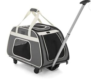 Deluxe Pet Carrier with Removable Wheels