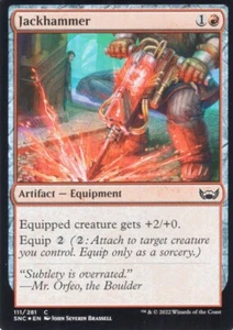 JACKHAMMER 111/281 FOIL STREETS OF NEW CAPENNA MTG MAGIC NM (yourdeckbuilder) - Picture 1 of 1
