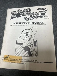 Kitco BOMB JACK Arcade Video Game Manual - good used original - Picture 1 of 3