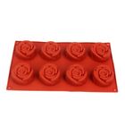 8 Hearts Silicone Cake Bakeware Mould Dome Chocolate Bombe Soap Cake Baking