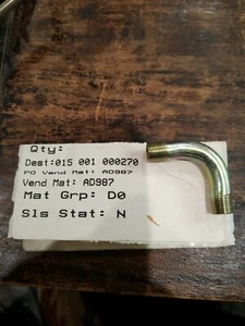 GAST GENUINE PARTS ELBOW PART # AD987 - Picture 1 of 3