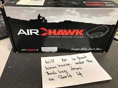 Cojín de asiento de motocicleta AirHawk 08070097 2 personas - 11 pulgadas X 9 pulgadas NIOB Foto 1 de 4