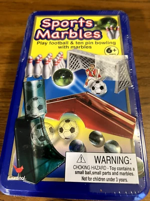 Cardinal Sports Marbles Football & Bowling Game 2006 Factory Sealed - Image 1 of 4