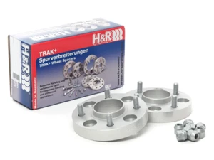 H&R Trak+ 25mm DRM Wheel Spacers (5/108 - 63.3 CB - 12x1.5) - Picture 1 of 1