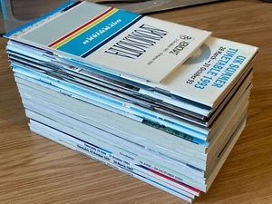 Lot of 22 different OLYMPIC AIRWAYS timetables 1990-2004 timetable schedule - Picture 1 of 8