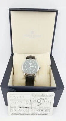 Maurice Lacroix Pontos 09777 Automatic Herren Uhr Day Date Edelstahl Eta 2836-2 - Bild 1 von 4