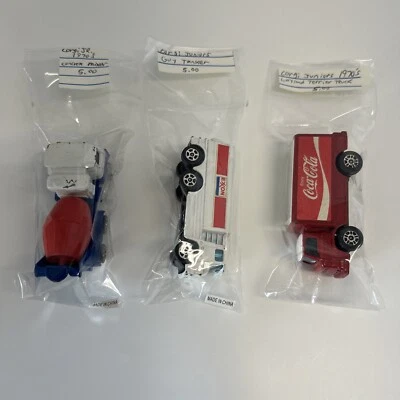 Corgi Juniors Jr Vintage Die Cast Lot Of 3 Cars Trucks Cement Exxon Coca-Cola - Image 1 of 4