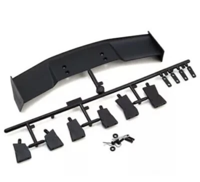 Juego de alas de plástico HPI85288 HPI 1/10 GT (negro) para carrocería de turismo/deriva 1/10 Foto 1 de 2